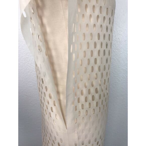 COS Pullover Laser Cut Stretch Knit Bodycon Dress - Picture 8 of 12